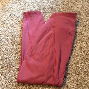 Apana Dusty Pink Leggings size M GUC